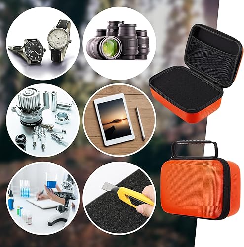 Miniatura 31 de Funda rígida de EVA con espuma personalizable de 11 x 7.8 x 4.3 pulgadas, funda protectora de transporte de EVA a prueba de golpes al aire libre