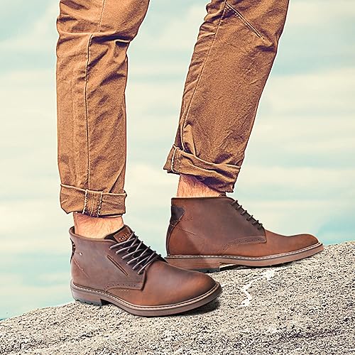 Miniatura 6 de Chukka - Botas a la moda, cómodas y de estilo oxford casual, al tobillo, botas con cordones