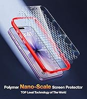 Vista 569 de Diaclara - Funda diseñada para iPhone 15 Plus de 6.7 pulgadas, transparente, cuerpo completo, con protector de pantalla, resistente de protección