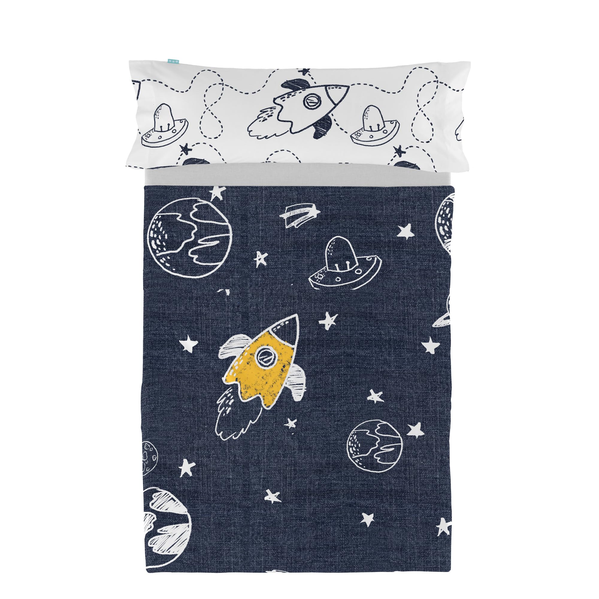 Juego de sábanas Starspace 180x270 cm parure de lit haut de gamme lit 105 cm