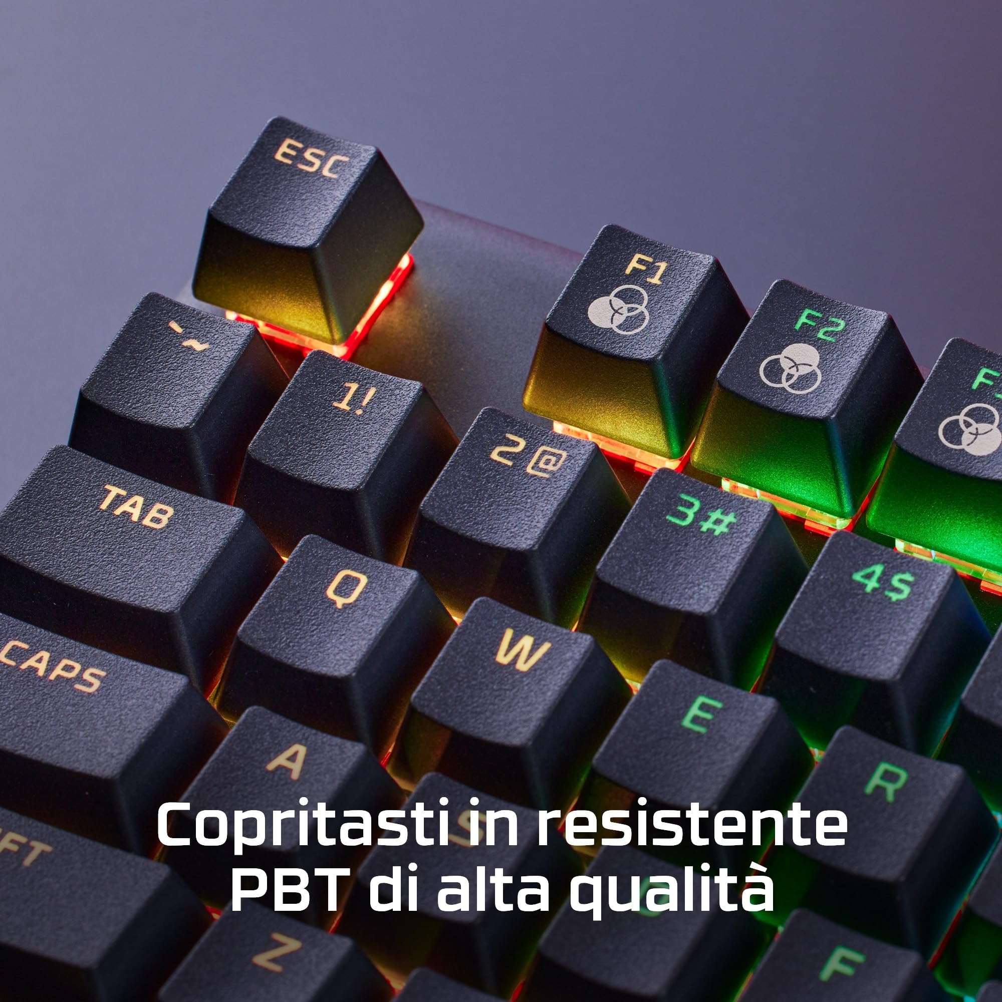 Alloy Origins Core PBT Gaming Keyboard - RGB Lighting 80M Pressures - Dettaglio