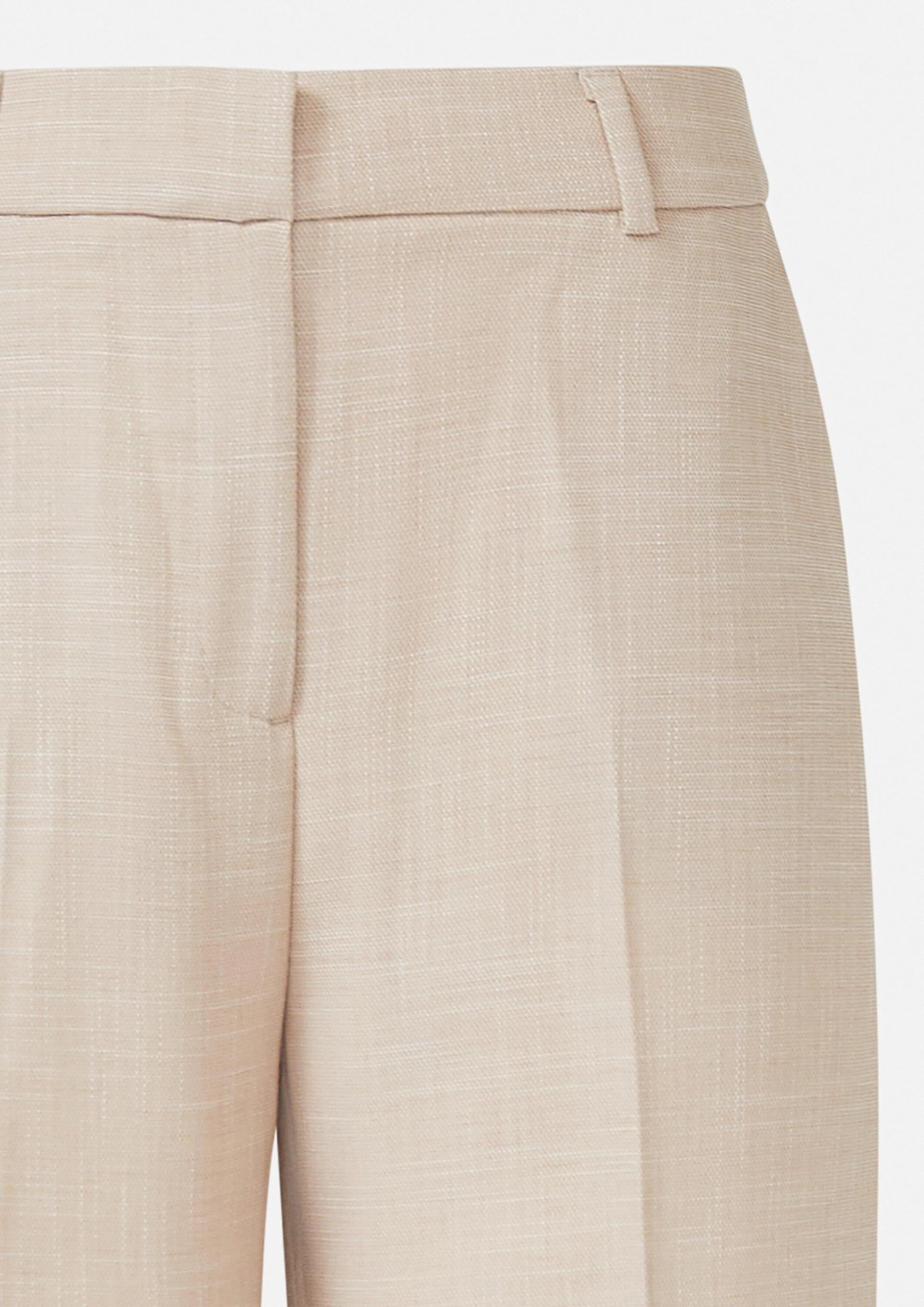 Comma Strukturierte Culotte mit Eingrifftaschen