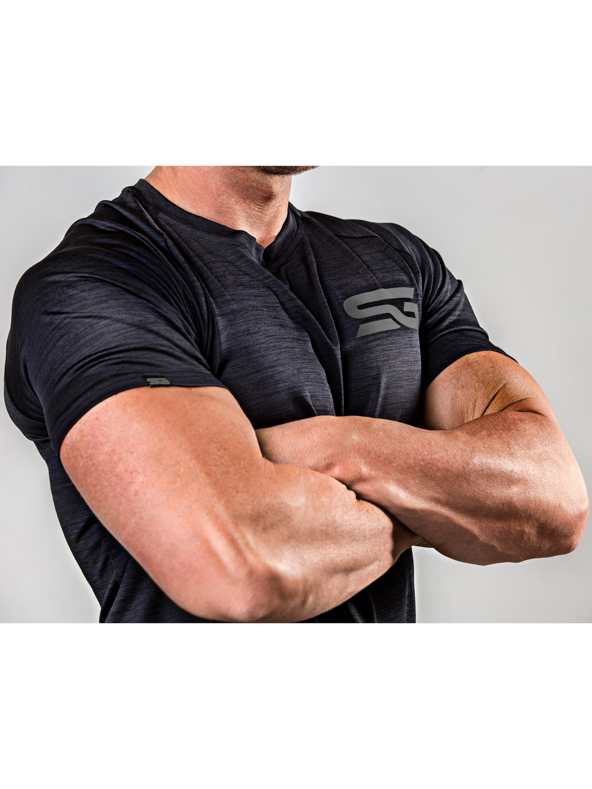 Satire Gym - Men's Slim Fit Fitness T-Shirt – Men's Bodybuilding T-Shirt for Gym and Fitness - 4