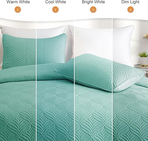 Miniatura 6 de Whale Flotilla Juego de ropa de cama tamaño Queen, 3 piezas, suave, ligero, moderno, geométrico, tamaño matrimonial, queen, colcha para todas las