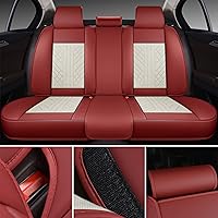 Vista 112 de GXT Bench Seat Cover, Premium Faux Leather Bench Seat Covers for Trucks - Universal Fit for Most Sedans SUV Pick-up Truck, Durable for Long Lasting
