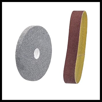 Einhell Countertop Tape Sanding TC-US 350 (including 350 W, tape and grinding disc function, protective cover, spark protection glass, coarse grinding disc and grinding belt) - 4466154