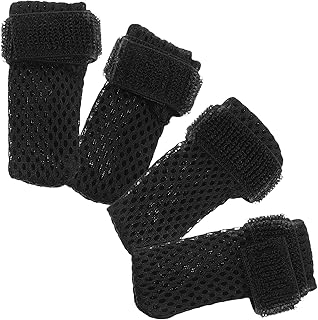 Cat Boots for Cats Only - 4Pcs Cat Boots Cat Claw Covers Cat Shoes Cat Paw Covers Cat Socks for Cats Mesh Cat Paw Protector for Hardwood Floors