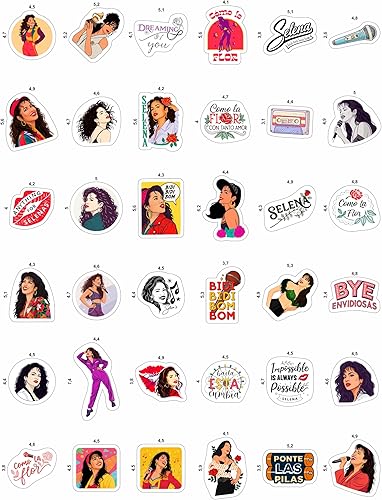 Vista 316 de BulbaCraft 100 calcomanías de baile para botella de agua, calcomanías de baile para álbumes de recortes, regalos para bailarines, regalos