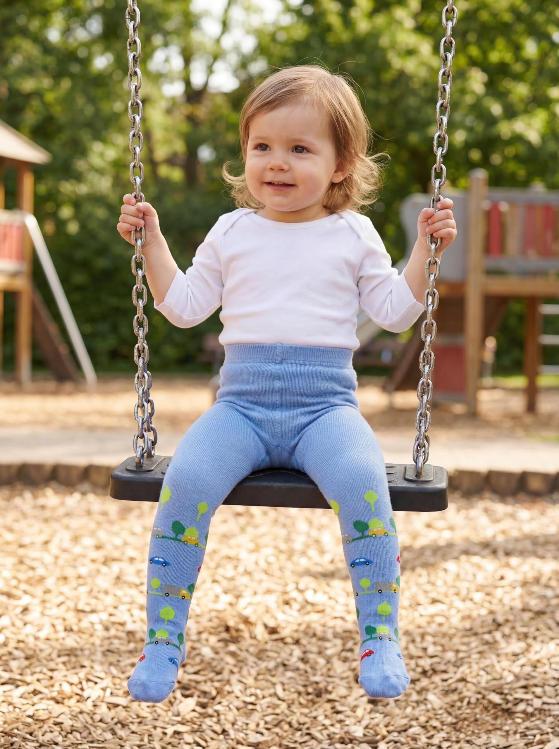 TupTam Calzamaglie Tinta Unita e Stampate Bambino, Set di 6