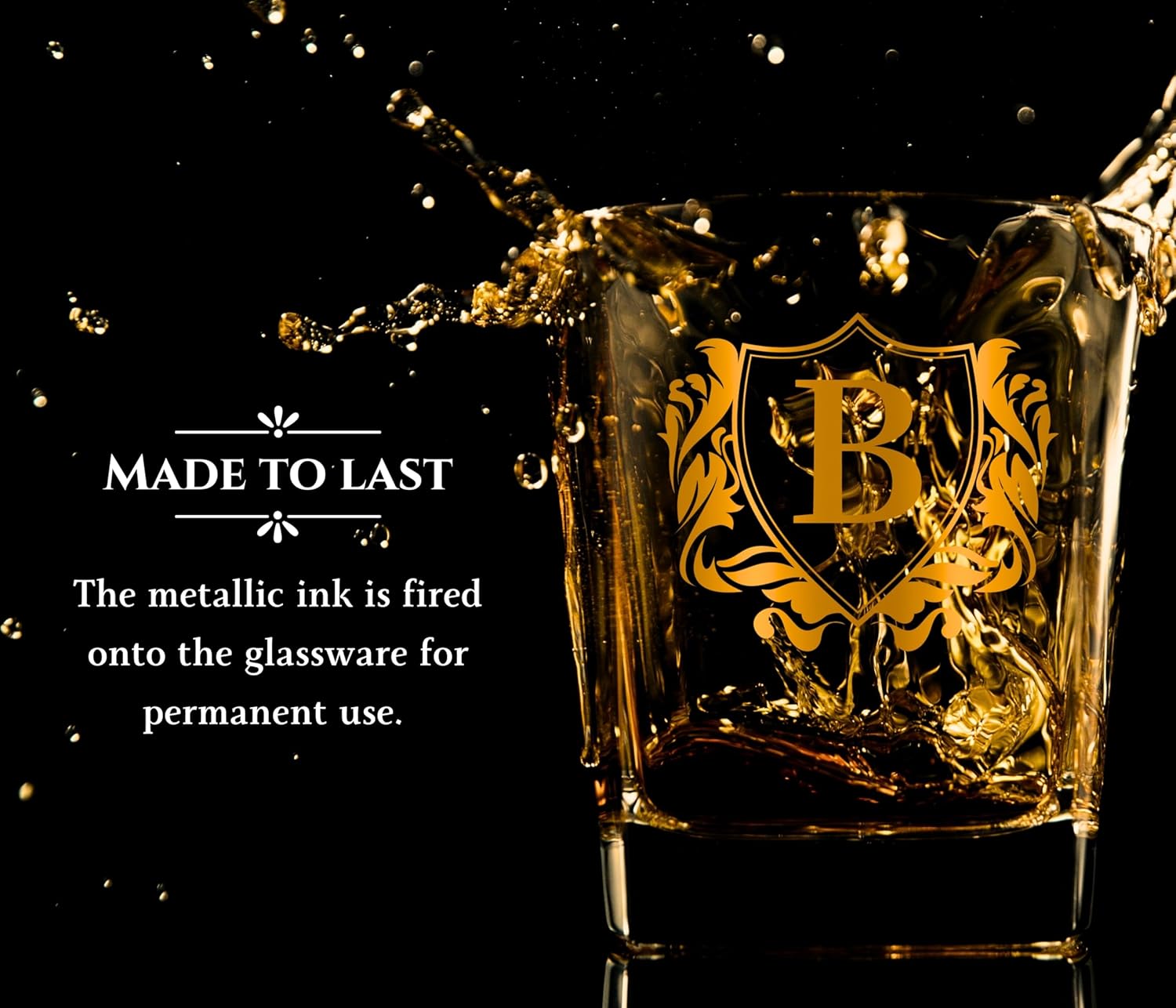 Personalized Whiskey Decanter Set, Customized Alcohol Gifts for whiskey Lovers, Unique Whiskey Gifts for Men, Dad, Uncle on Birthdays and Christmas - Image 6