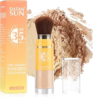 Protector solar en polvo 2 en 1 para cara 【S...
