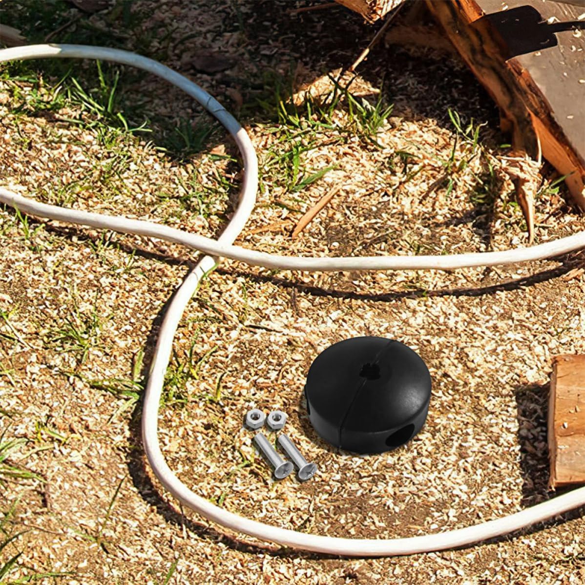 Solid Rubber Stopper for Auto Retractable Hose Reel High-efficiency Adjustable Hose Bumper Made of Sturdy Rubber Prevents Over-extension Ensures Stability
