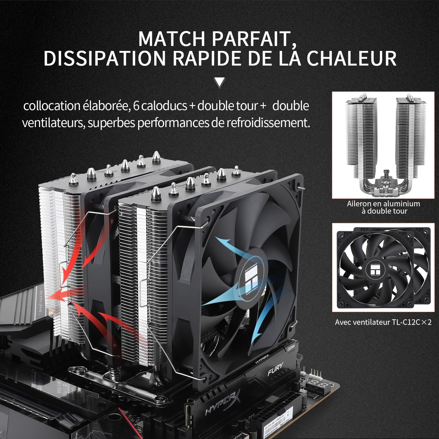Peerless Assassin 120 SE CPU Air Cooler - Sistema di raffreddamento - Immagine 1