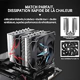 Thermalright Peerless Assassin 120 SE CPU Air Cooler, 6 Heat Pipes CPU Cooler, Dual 120 mm TL-C12C PWM Fan, Aluminium Heatsink Cover, AGHP Technology, for AMD AM4 AM5/Intel 1700/1150/1151/1200 - 2