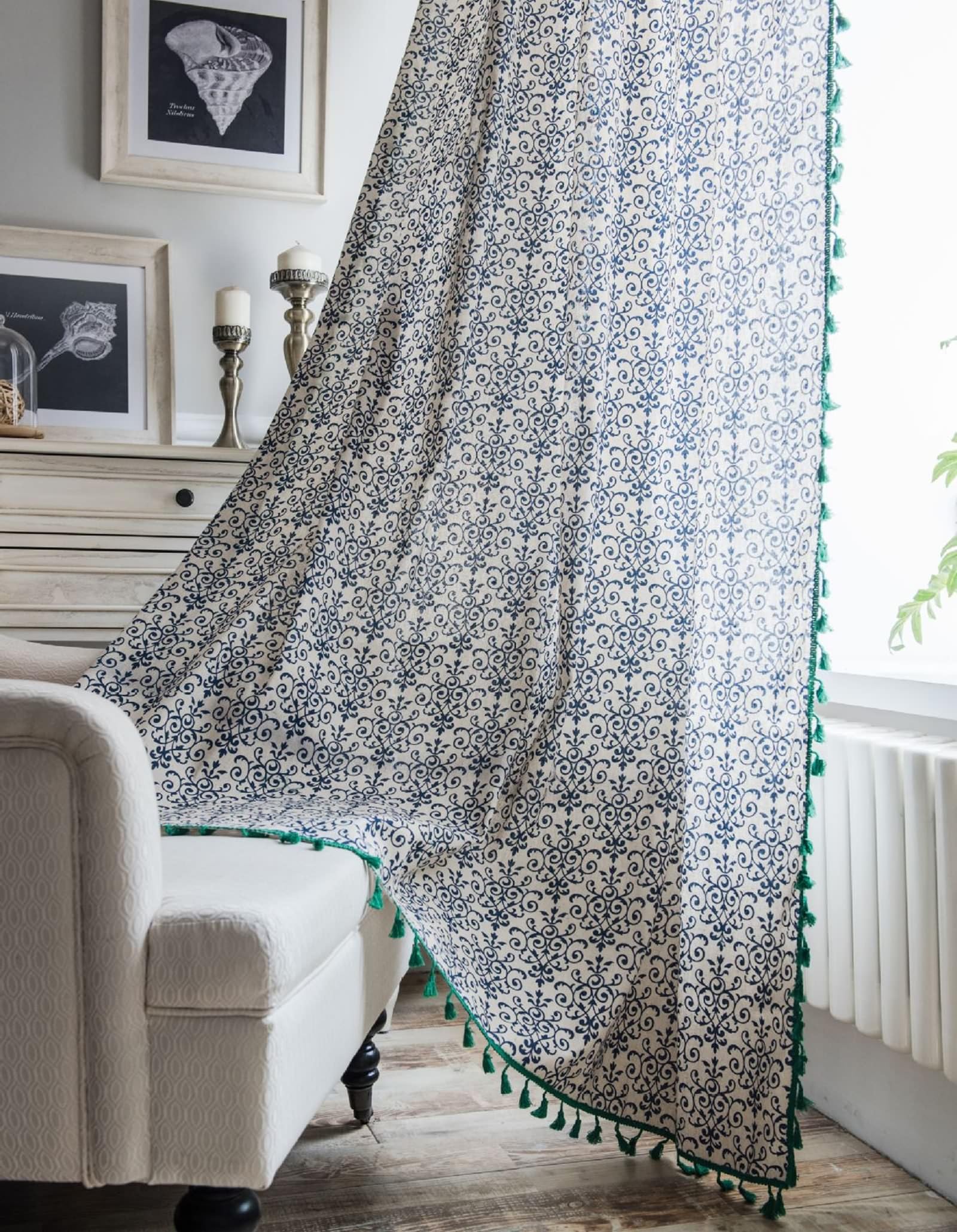 Rideaux opaques chambre Beydodo contre la lumiere et le vis-a-vis