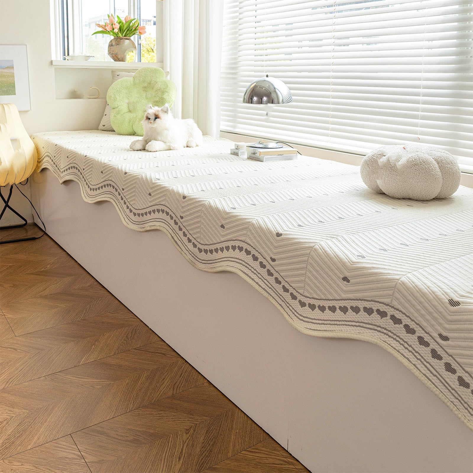 Tapis de rebord fenêtre rafraîchissant pour chambre tatami et salon