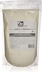 Dermare Argila Branca Clareadora 250g – Peles Sensíveis e Desidratadas | Uso Facial, Corporal e Capilar