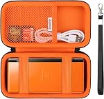 Supmay Boîtier de transport dur compatible avec Nintendo DS Lite NDSL, Gameboy Advance Games Sac de rangement avec la poche Mesh pour USB Câble de recharge, Stylus, Earphones, Cartouche de jeu, Rose Or