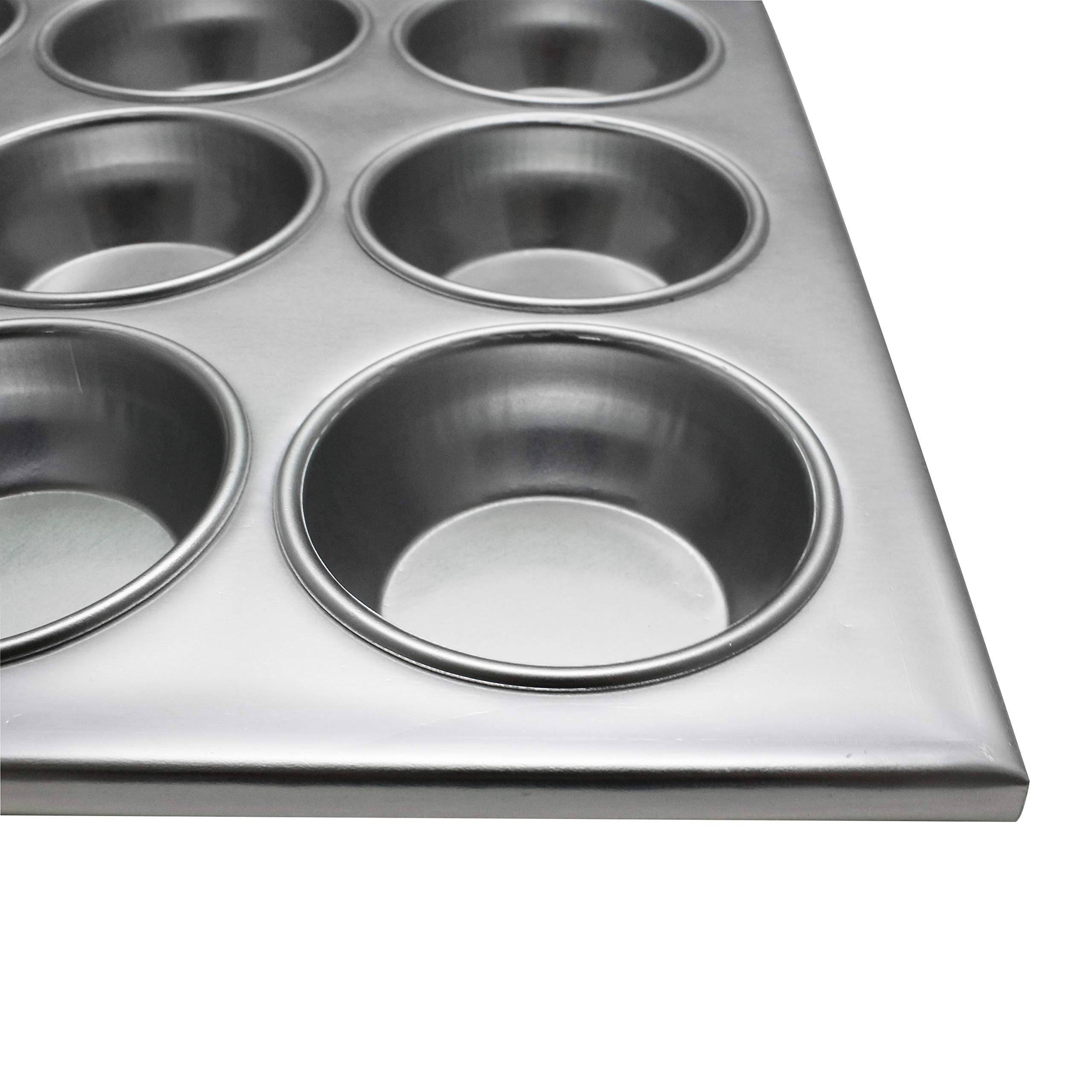 12 Cup Muffin Pan, 104ml / 3.5 oz Each Cup