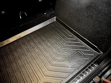Cargo Liner - Trunk Mat for Mercedes-Benz G-Class 2019-2026 Weather-Resistant Trunk Mats for Cars with Raised Lip Non-Slip Car Trunk Mat Rubber Laser Pre-Cut Design