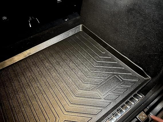 Cargo Liner - Trunk Mat for Mercedes-Benz G-Class 2019-2026 Weather-Resistant Trunk Mats for Cars with Raised Lip Non-Slip Car Trunk Mat Rubber Laser Pre-Cut Design