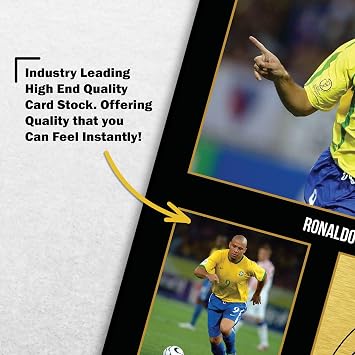 HWC Trading Ronaldo Brazil Gifts Printed Signed Autograph Picture for Football Fans and Supporters (ID-004455) - A4 Print Only