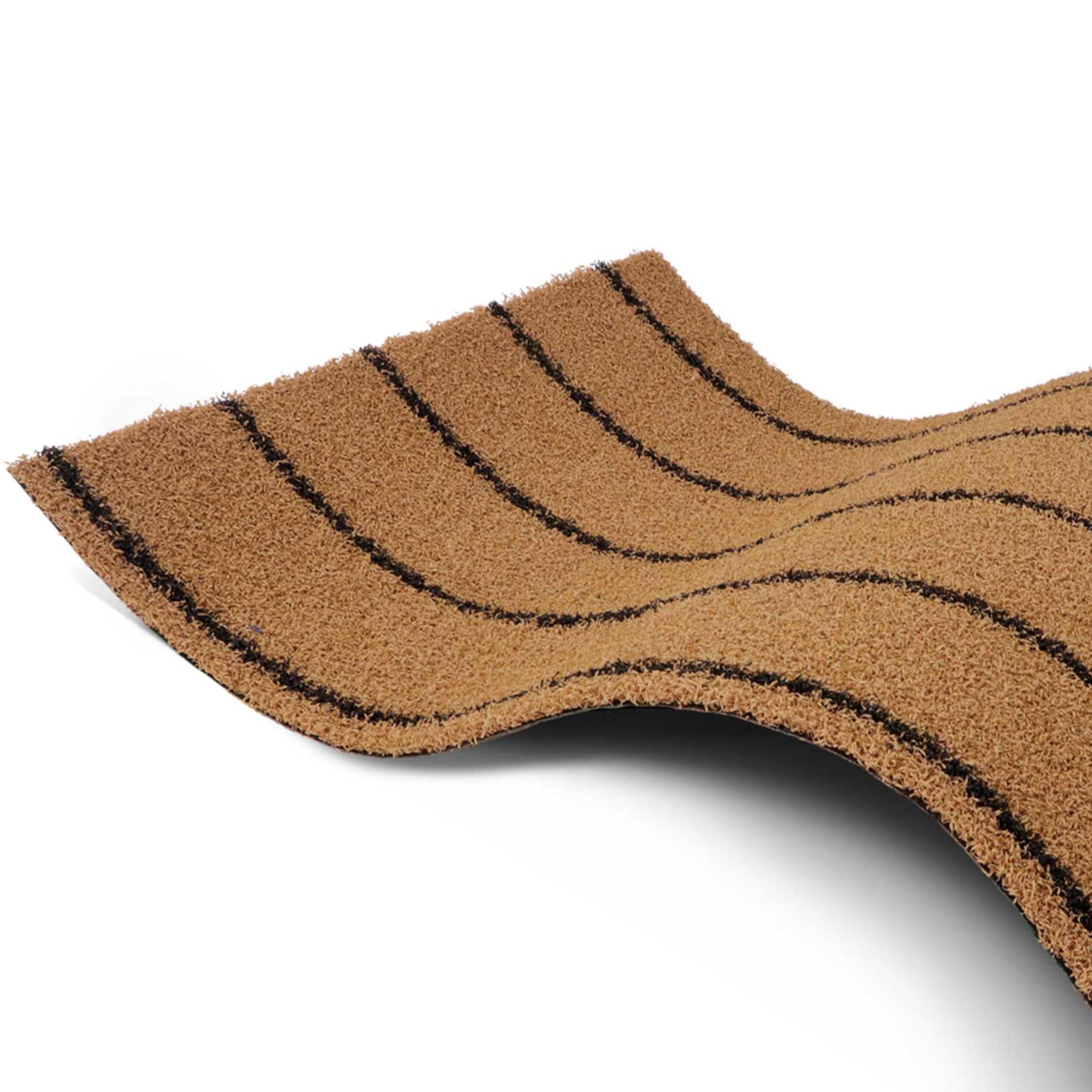 Primaflor Kunstrasen Teak pro 200x300cm | Braun | 12 mm | UV-stabil | wetterfest | wasserdurchlässig | Rasenteppich in Teak-Optik | Bootsdeck Belag und Schiffsdeckbelag | für Balkon und Terrasse