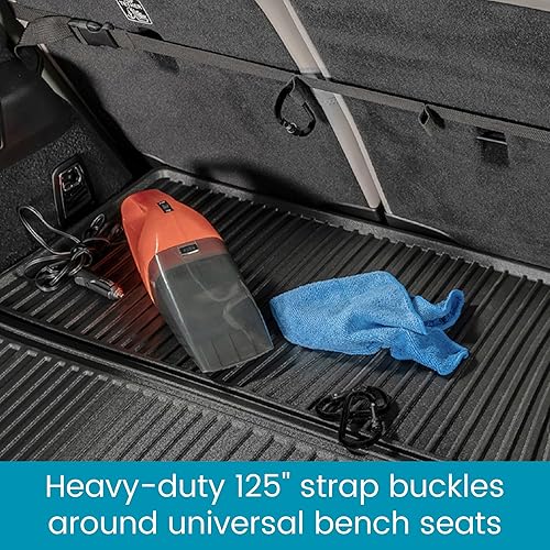 Miniatura 3 de High Road HoldTight - Correa organizadora de maletero con cuerdas elásticas y mosquetones para SUV, hatchbacks y furgonetas