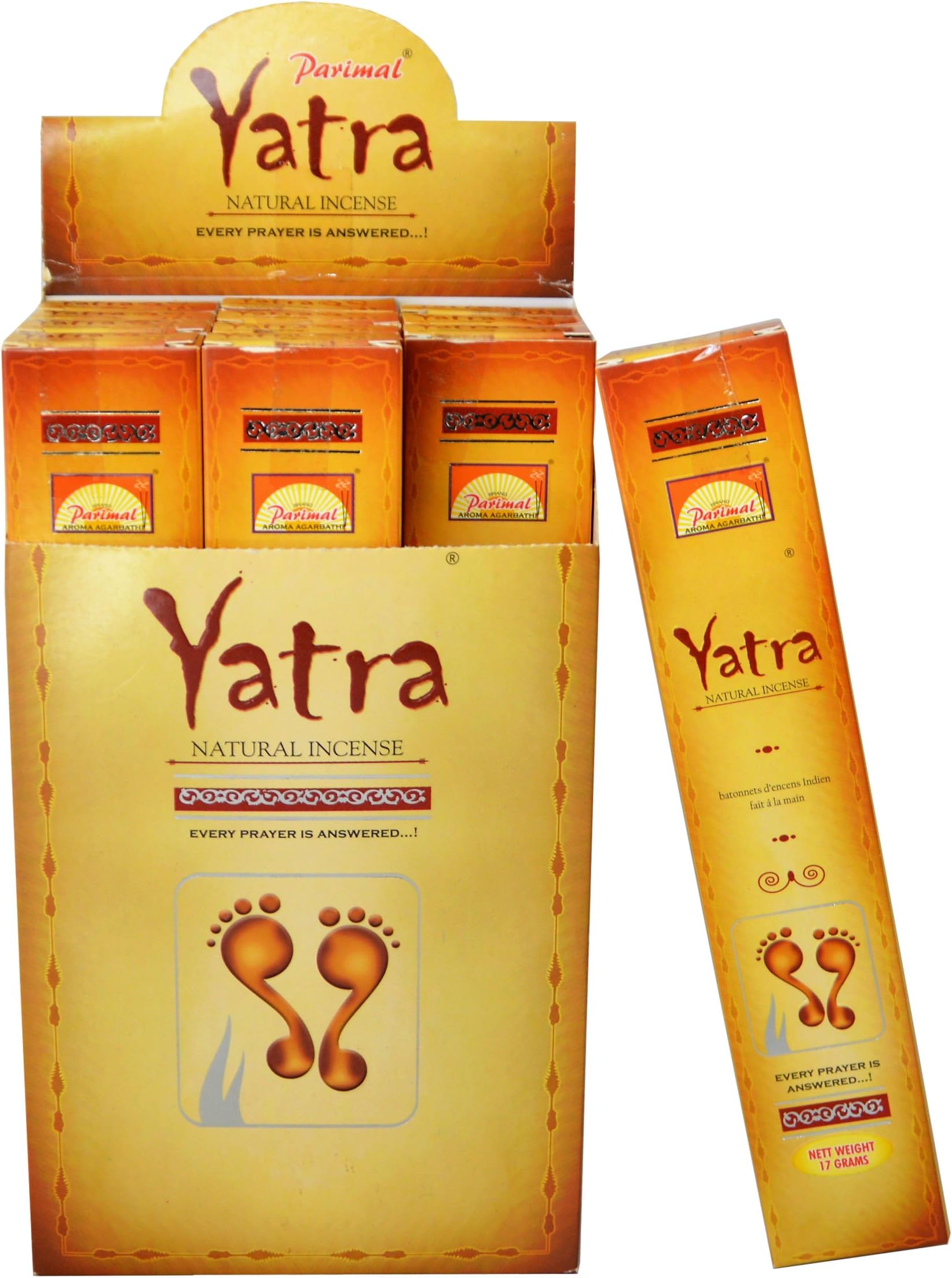 YATRA NATURAL INCENSE STICKS OUD HAND CRAFTED