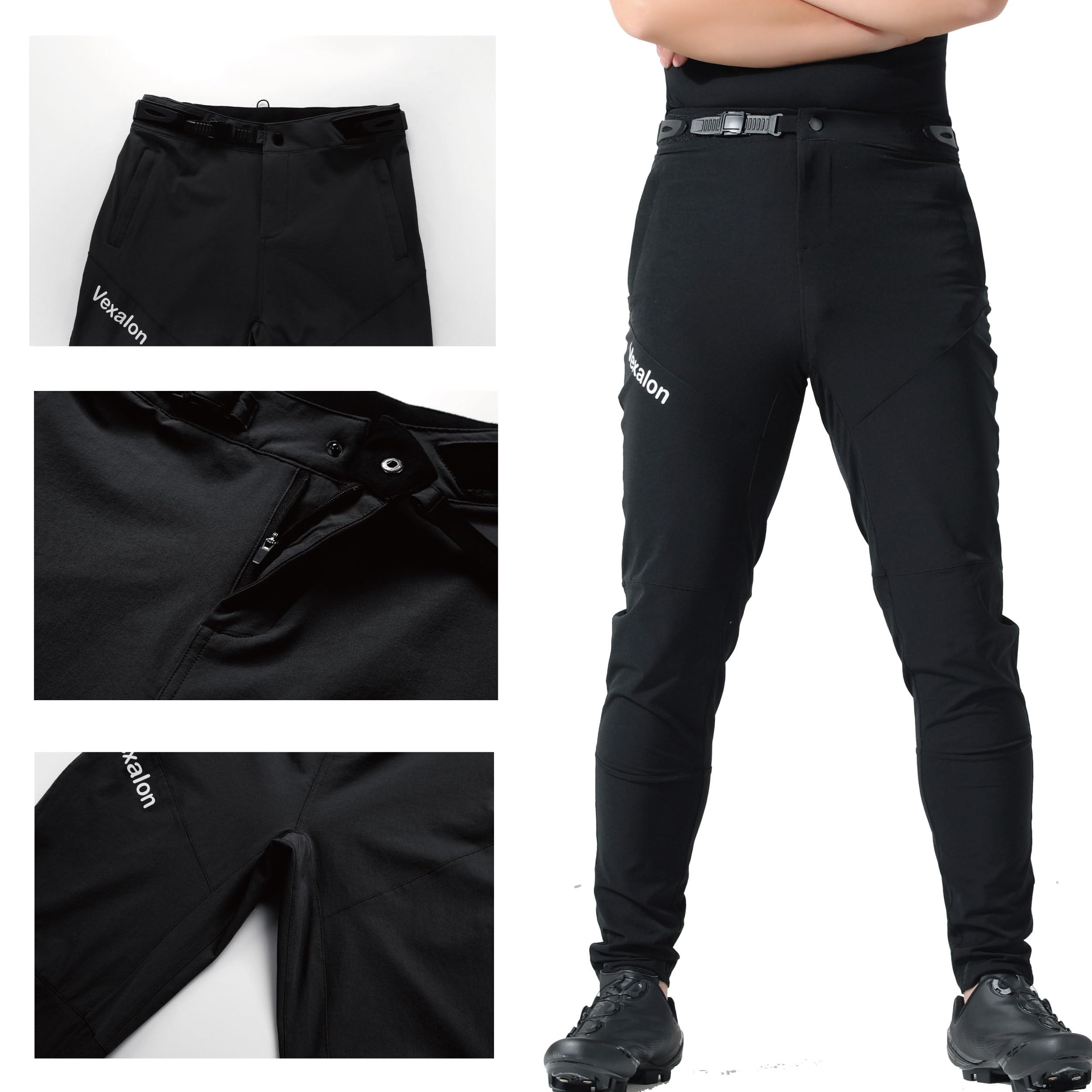 Mountain Bike Hosen, BMX Riding Hosen für Herren Fahrradhose, Schnelltrocknende leichte atmungsaktive Radfahren Fahrrad Downhill Bike Hosen