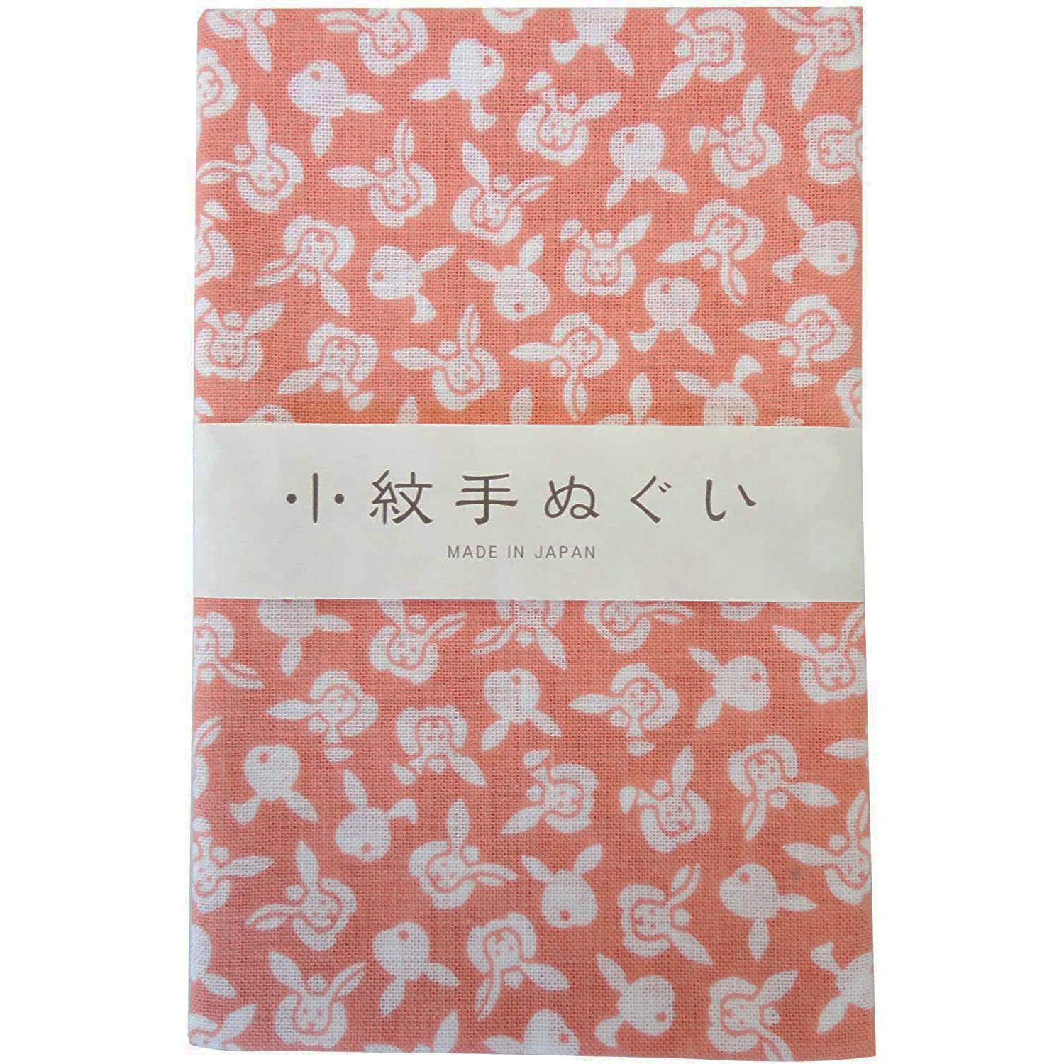 Miyamoto Komon Tenugui - Set di 3 asciugamani (Medaka, Momo-Usagi, Panda)