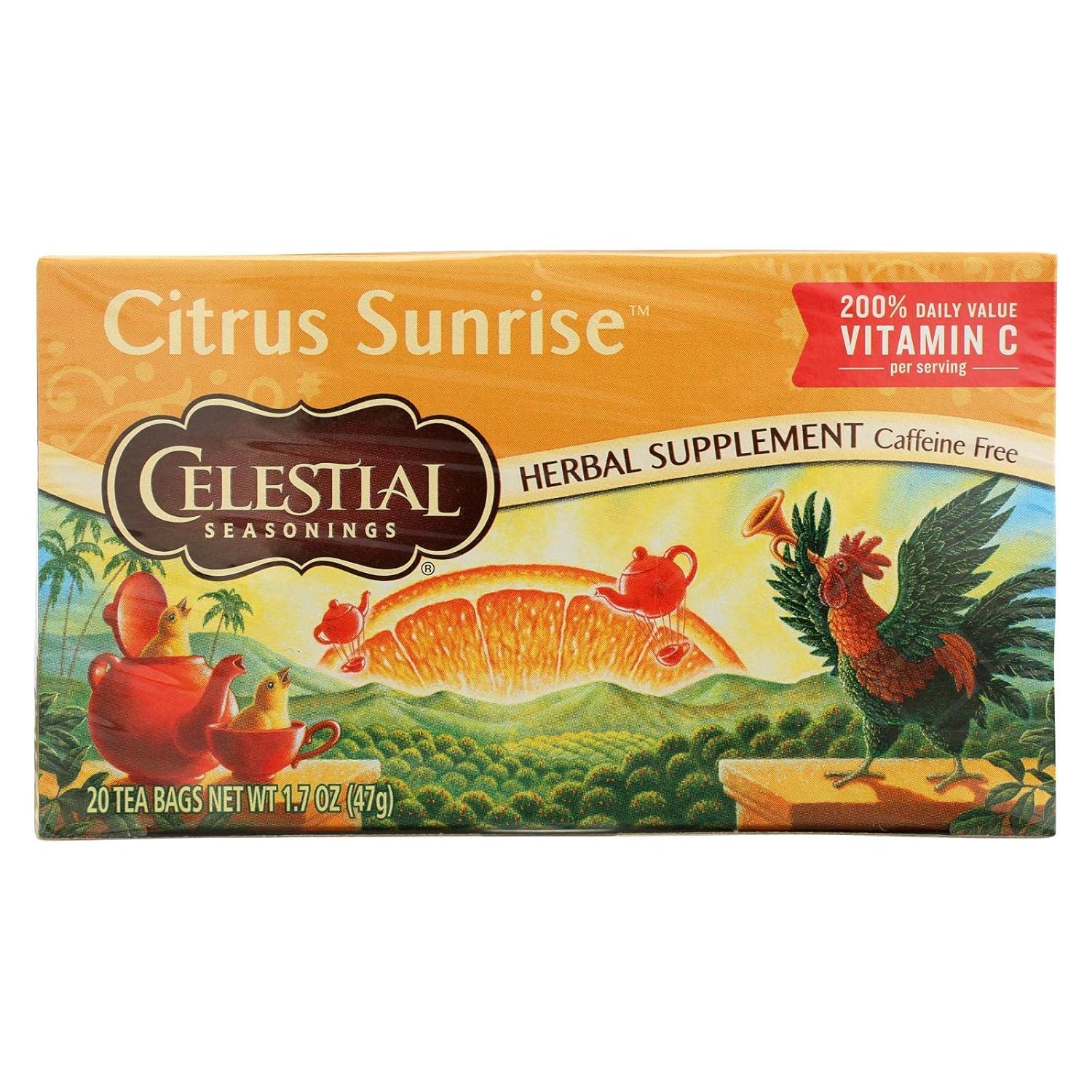 Celestial Seasonings Citrus Dawn Natural Complement Tea, 20 Rely Celestial Seasonings Citrus Dawn Natural Complement Tea, 20 Rely