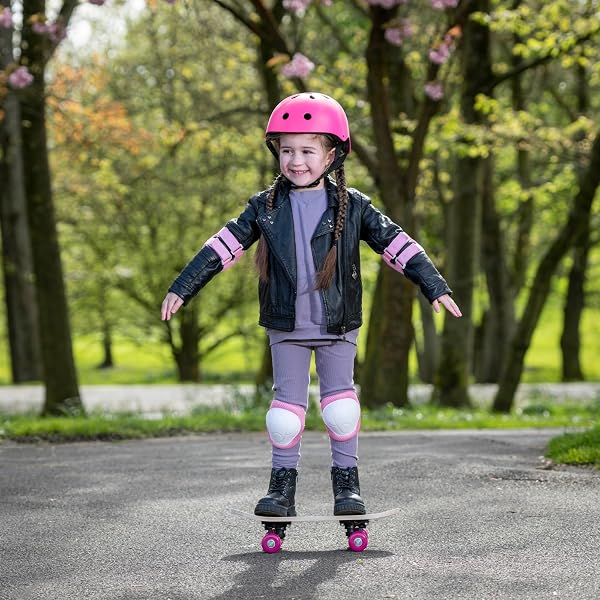 Atom 17" Skateboard pour Débutants ou Pros | Planche en Érable pour Enfants et Adolescents avec Trucks PP de 7,6 cm | Mini Cruiser Complet | Convient à Tous les Âges de 5+ (Licorne) - 3