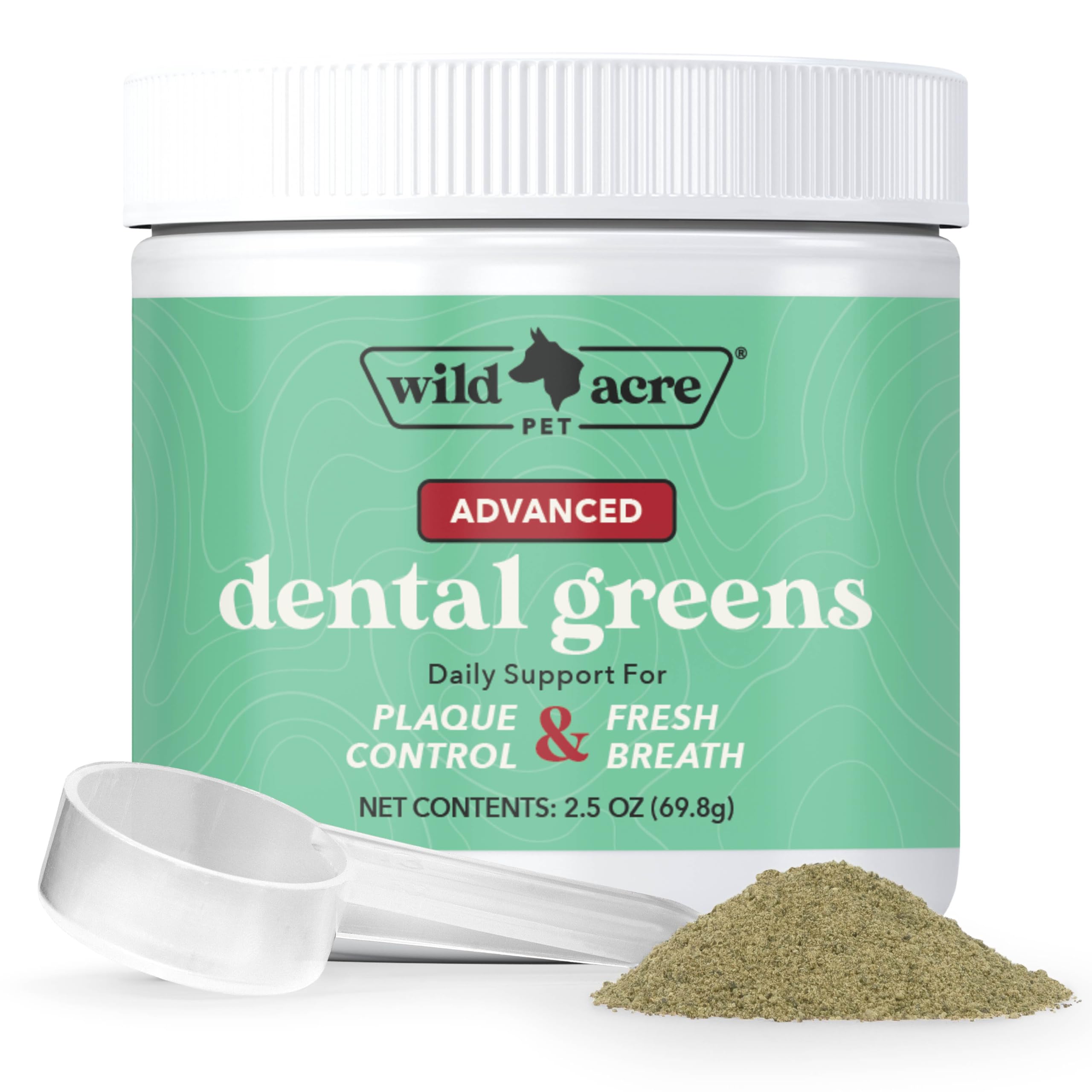 Dental Powder for Dogs - Dog Breath Freshener Dental Powder for Teeth Cleaning Plaque Off, Dental Care for Dogs