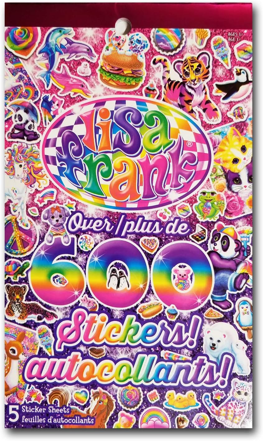Lisa Frank Over 600 Stickers (Original Version