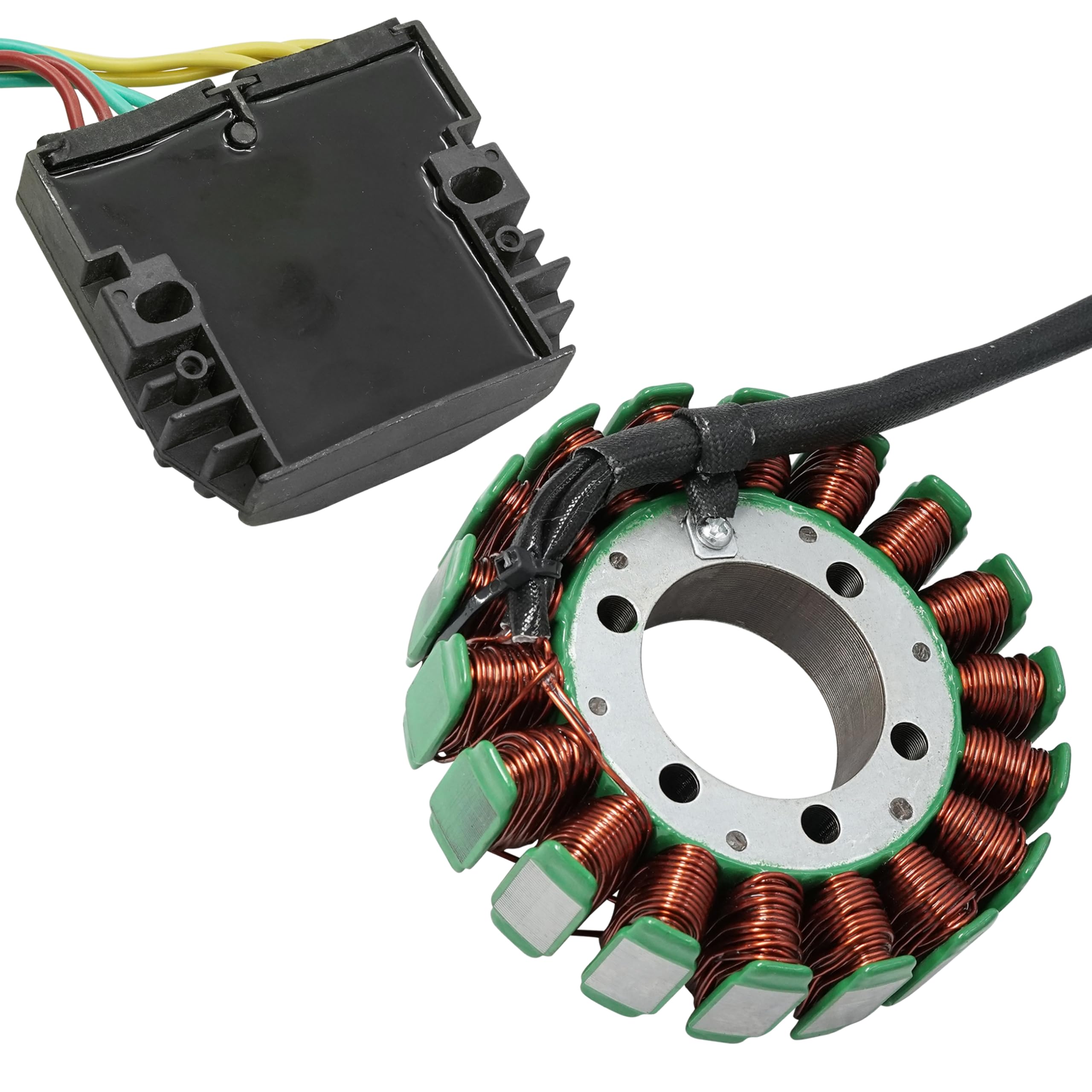Stator Coil & Regulator Rectifier Kit With Gasket For Honda CBR1000RR 2004-2007 - 12V Charging System Replacement