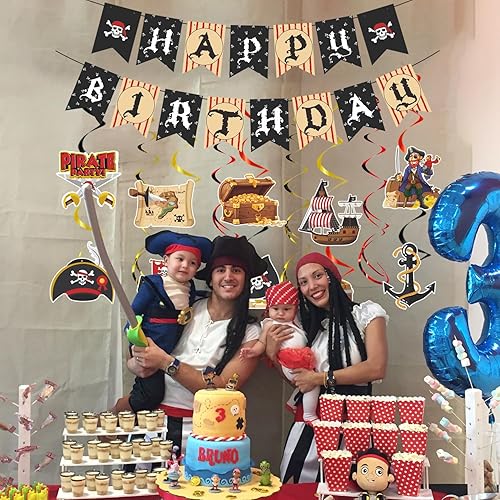 Miniatura 4 de Gameza Decoraciones de fiesta de vaquero del oeste, 32 unidades, decoraciones de fiesta occidental, espirales colgantes, temática de rodeo, vaquero,