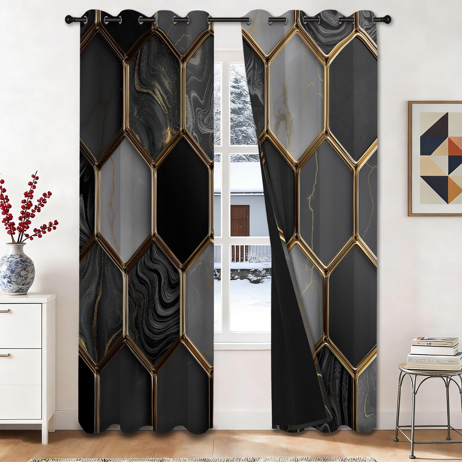 Rideau occultant de chambre moderne pour créer une ambiance tamisée et isoler vos fenêtres