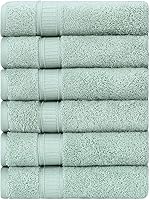 Vista 46 de Juego de 2 toallas de baño de lujo de La Hammam para baño, spa, gimnasio, ducha, piscina, dormitorio universitario Toallas de baño turcas