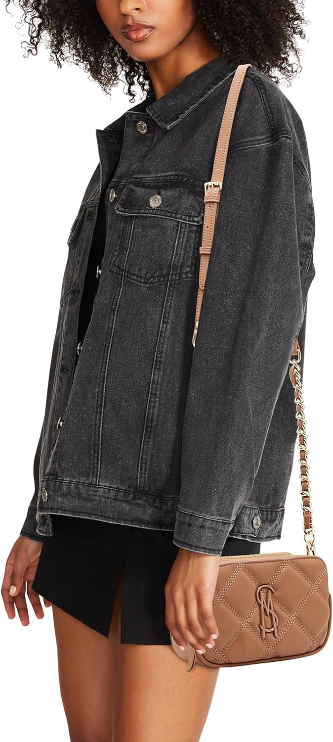 Steve Madden Women's Daisy Quilted Crossbody | Quilted - Image 6