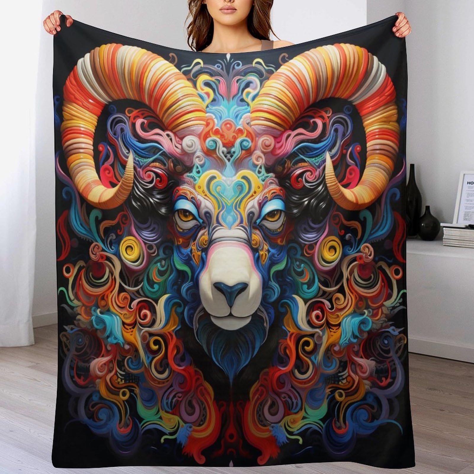 Couverture de luxe en plaid polaire douceur canapé lit 150x200cm jet de lit chaud