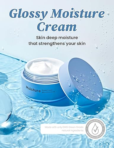 Miniatura 2 de MILKTOUCH Crema hidratante brillante  Crema facial hidratante con brillo Dewy, fortalece la barrera de humedad, hidratante facial con niacinamida