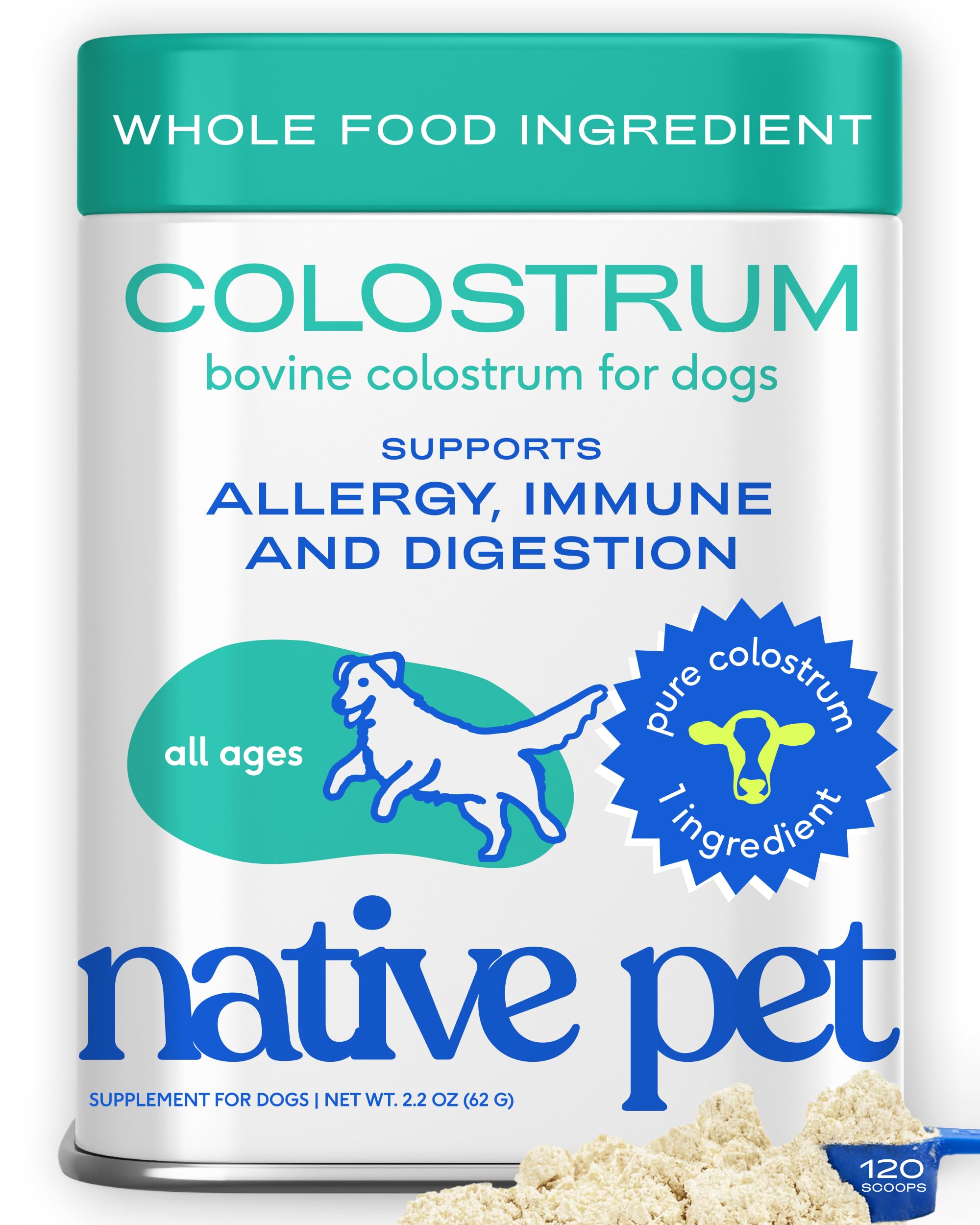 Native Pet Colostrum for Dogs
