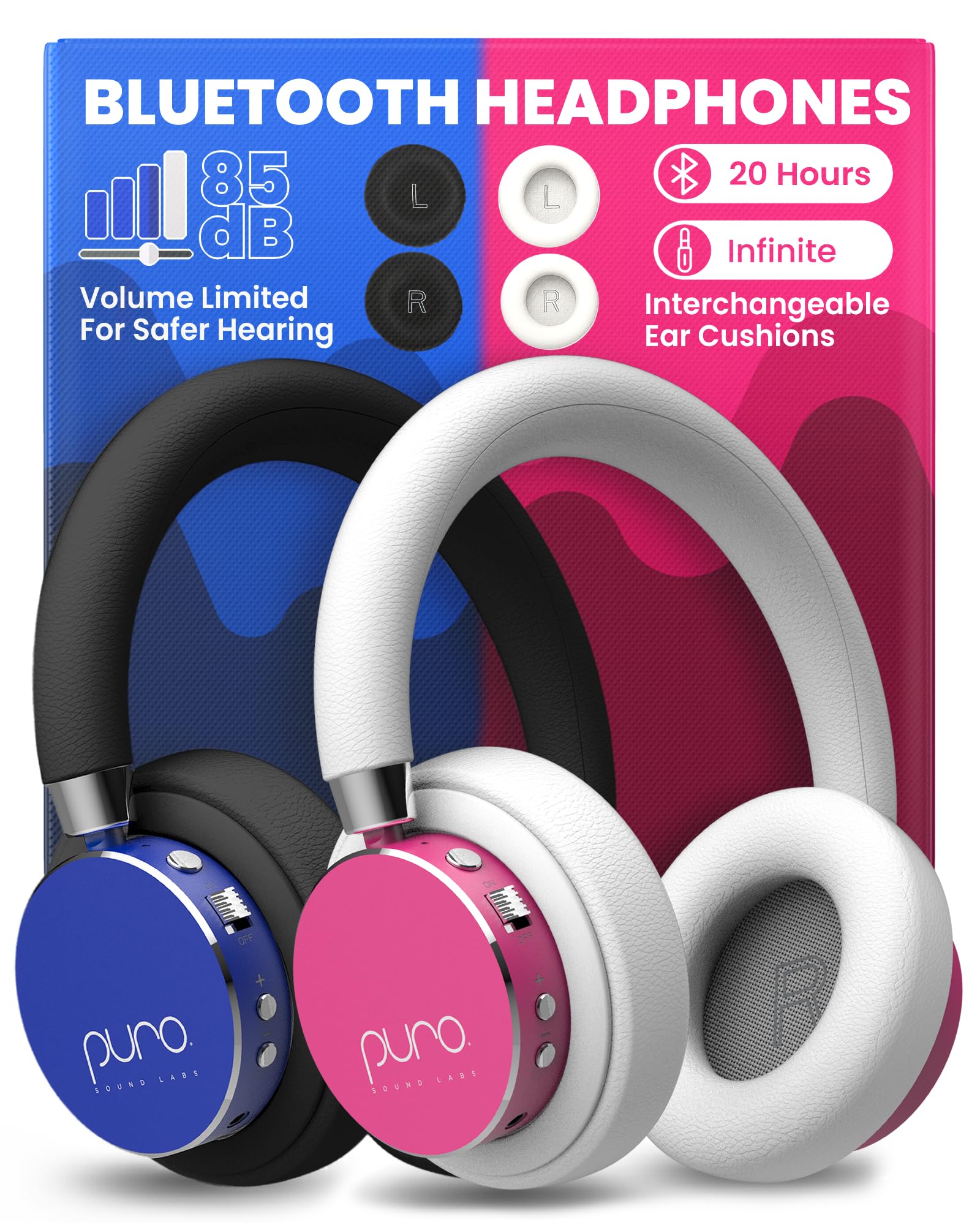Amazon.com: Puro Sound Labs BT2200 Plus Volume Limited Headphones