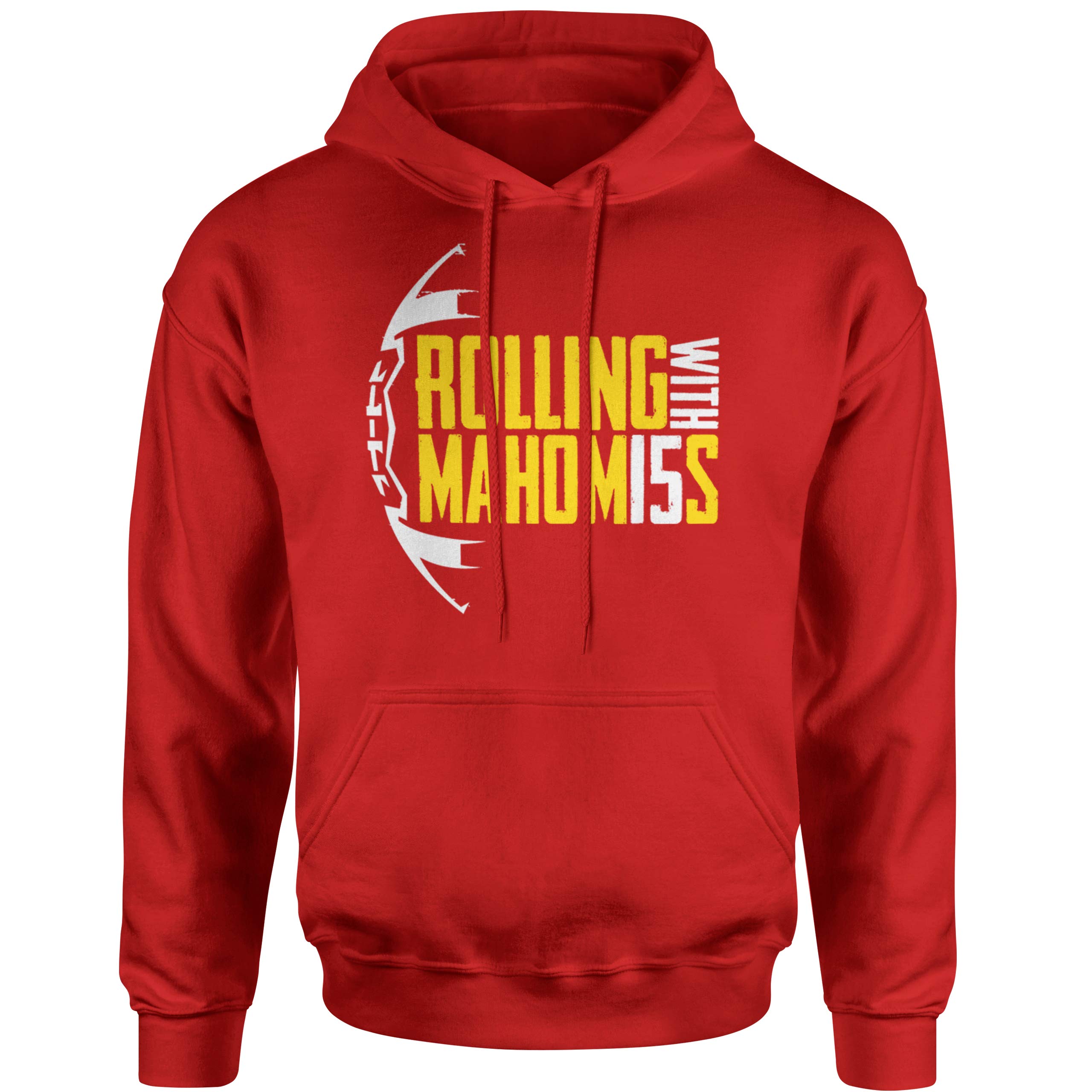 Wishful Inking Rollin with Mahomes Football Fans Classic Unisex NuBlend Hooded Sweatshirt