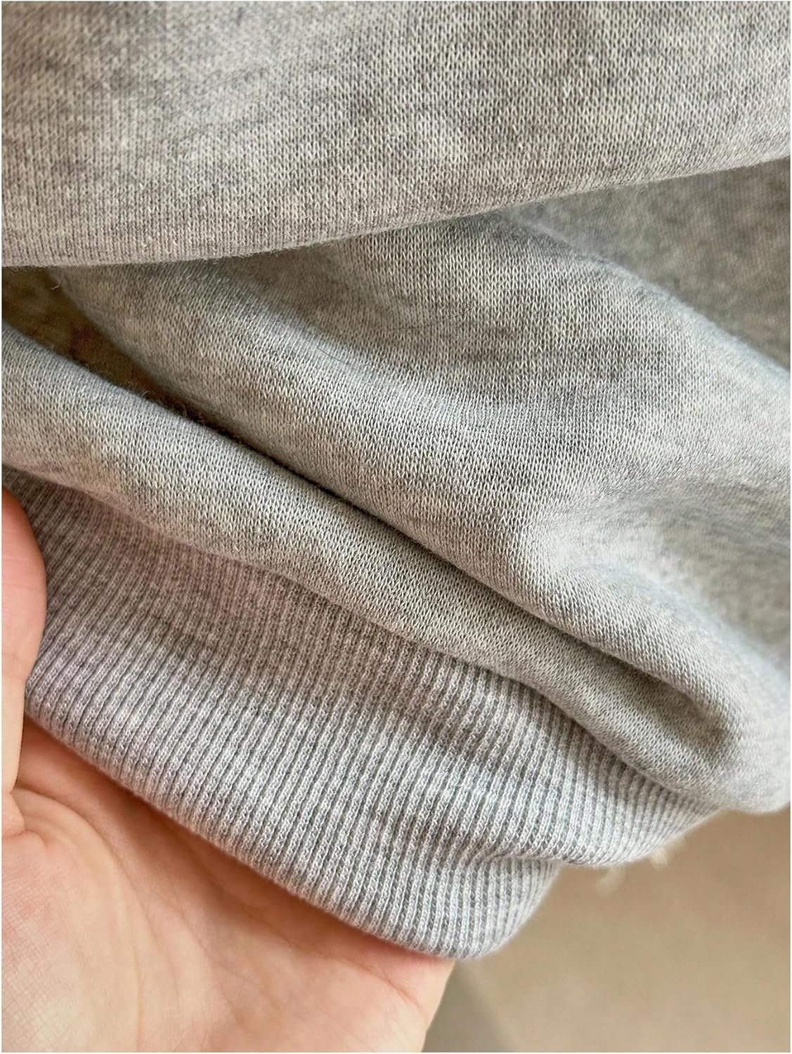 Women's Oversized Sweatshirts Long Sleeve Collared Quarter Zip Pullover Tops Fall Outfits - Image 5