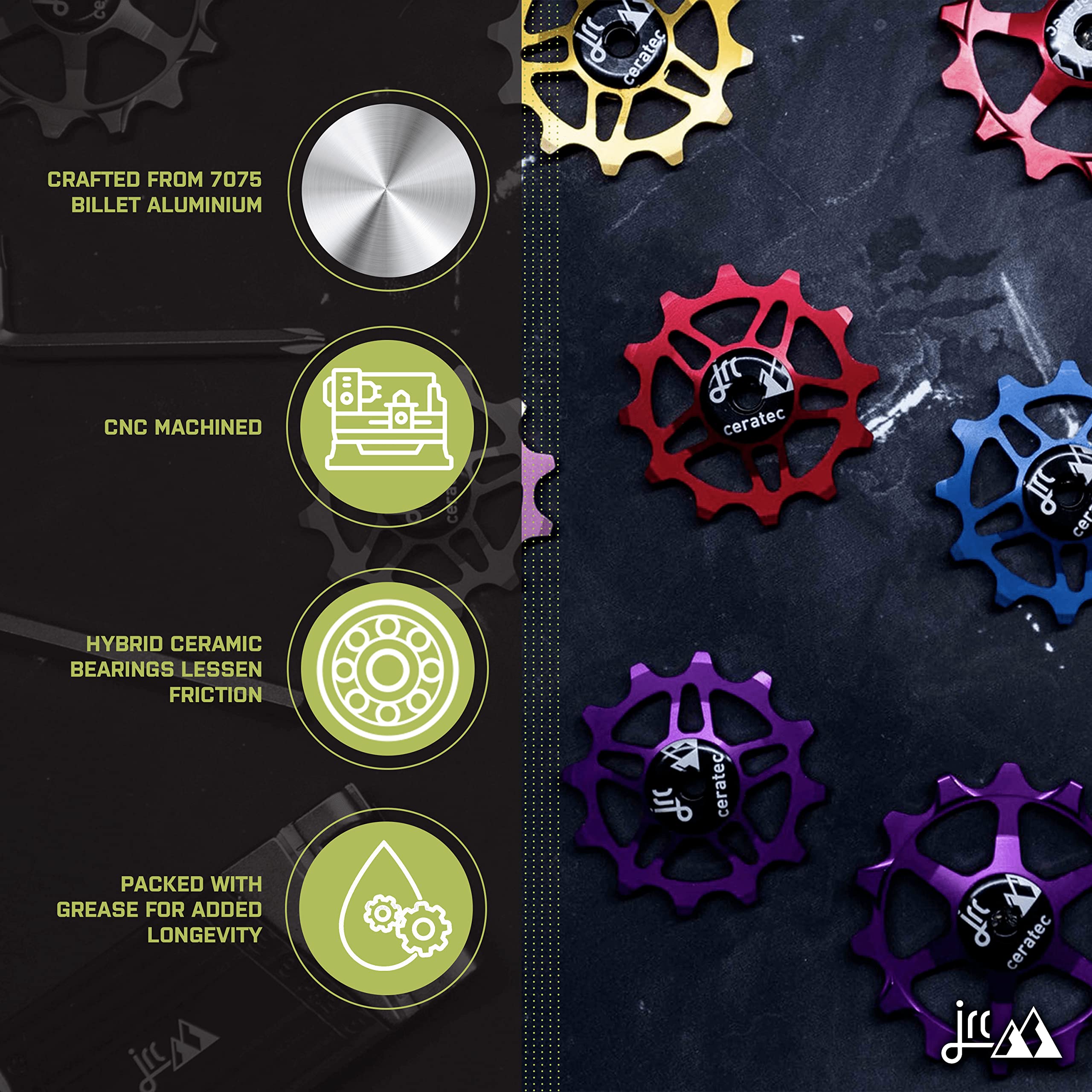 Amazon.co.jp: JRC Components 13T ジョッキーホイール シマノMTB