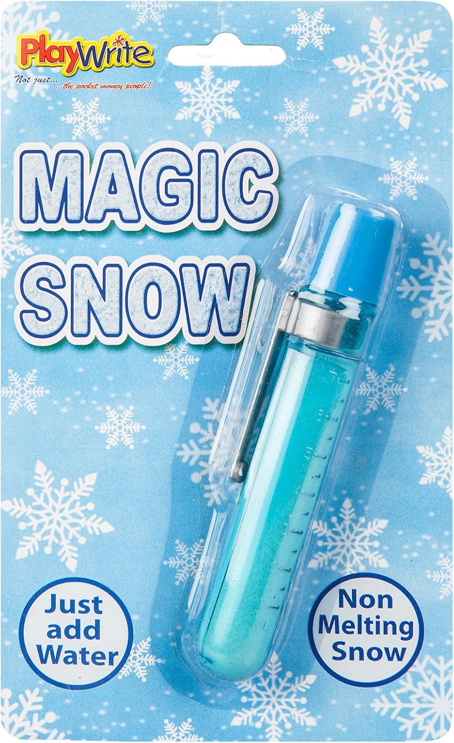 Magic Instant Aritificial Snow Test Tube Pack : Amazon.co.uk: Home ...