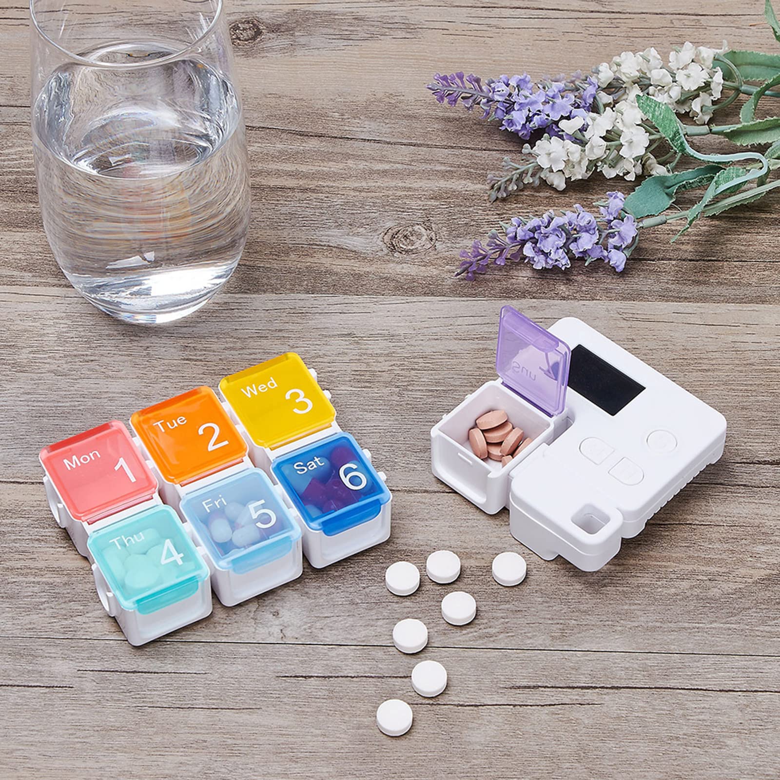 Amazon.co.jp: ピルケース 1週間 薬ケース 薬入れ 錠剤 ケース