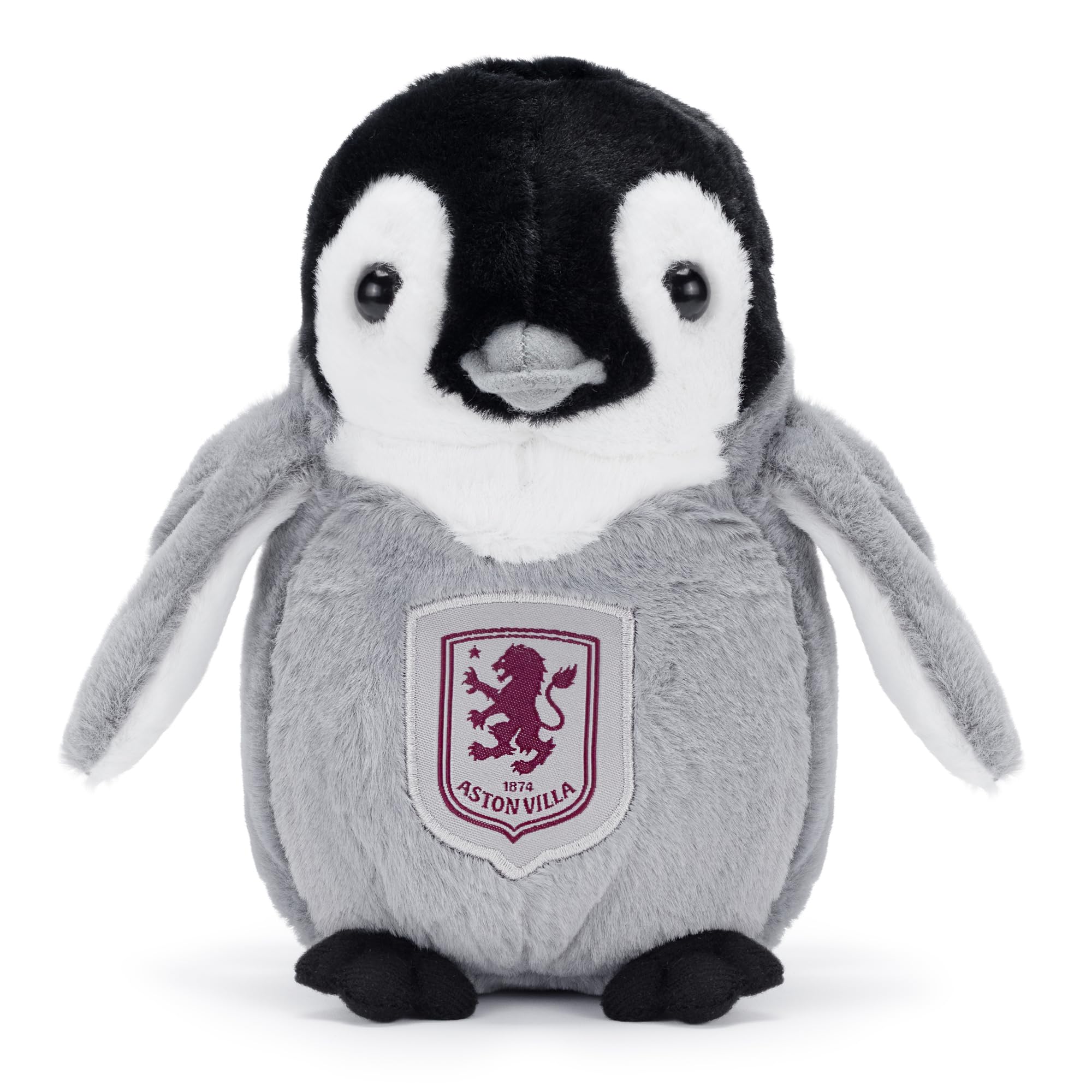 Team  Kids Grey Football Officially Licensed Penguin 22 Cm, Sports Direct